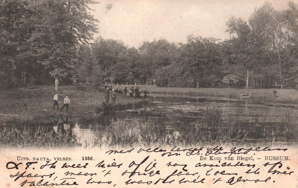 De Kom van Biegel, Bussum (1904) 127905, Verzamelen, Ansichtkaarten | Nederland, Ophalen of Verzenden, Voor 1920, Gelopen, Noord-Holland