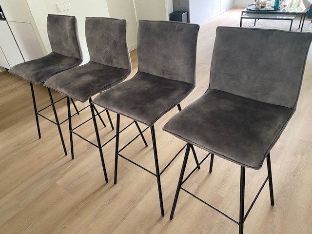 Barstoelen van Table du Sud + bartafel, Huis en Inrichting, Tafels | Eettafels, Zo goed als nieuw, 50 tot 100 cm, 50 tot 100 cm