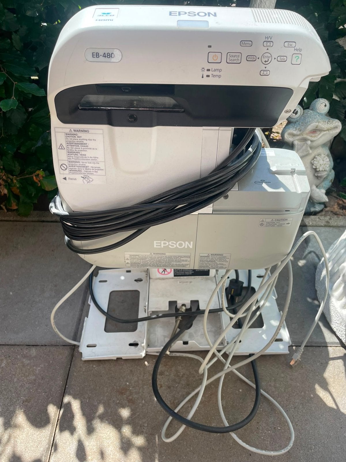Epson EB-480 beamer/projector - Gebruikt, Ophalen, Gebruikt, LCD, Overige resoluties