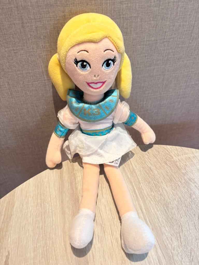 K3 Knuffel - Pluche Knuffelpop Klaasje 30 cm - Farao, Verzenden, Zo goed als nieuw