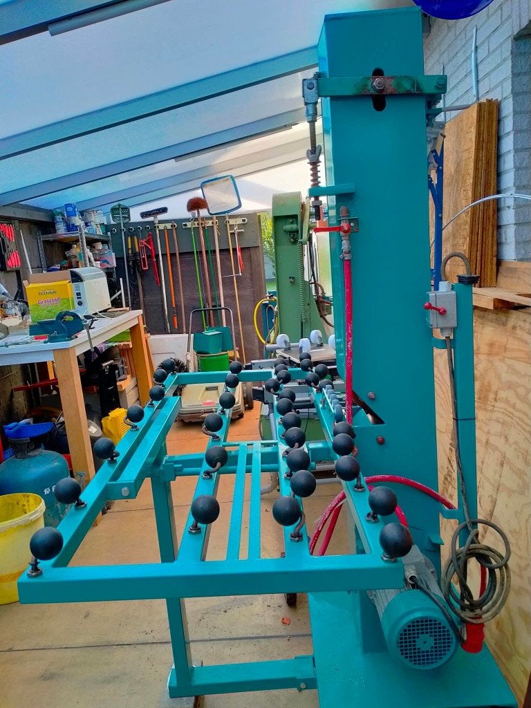 bandslijpmachine, Ophalen, Gebruikt, 1200 watt of meer, Bandschuurmachine