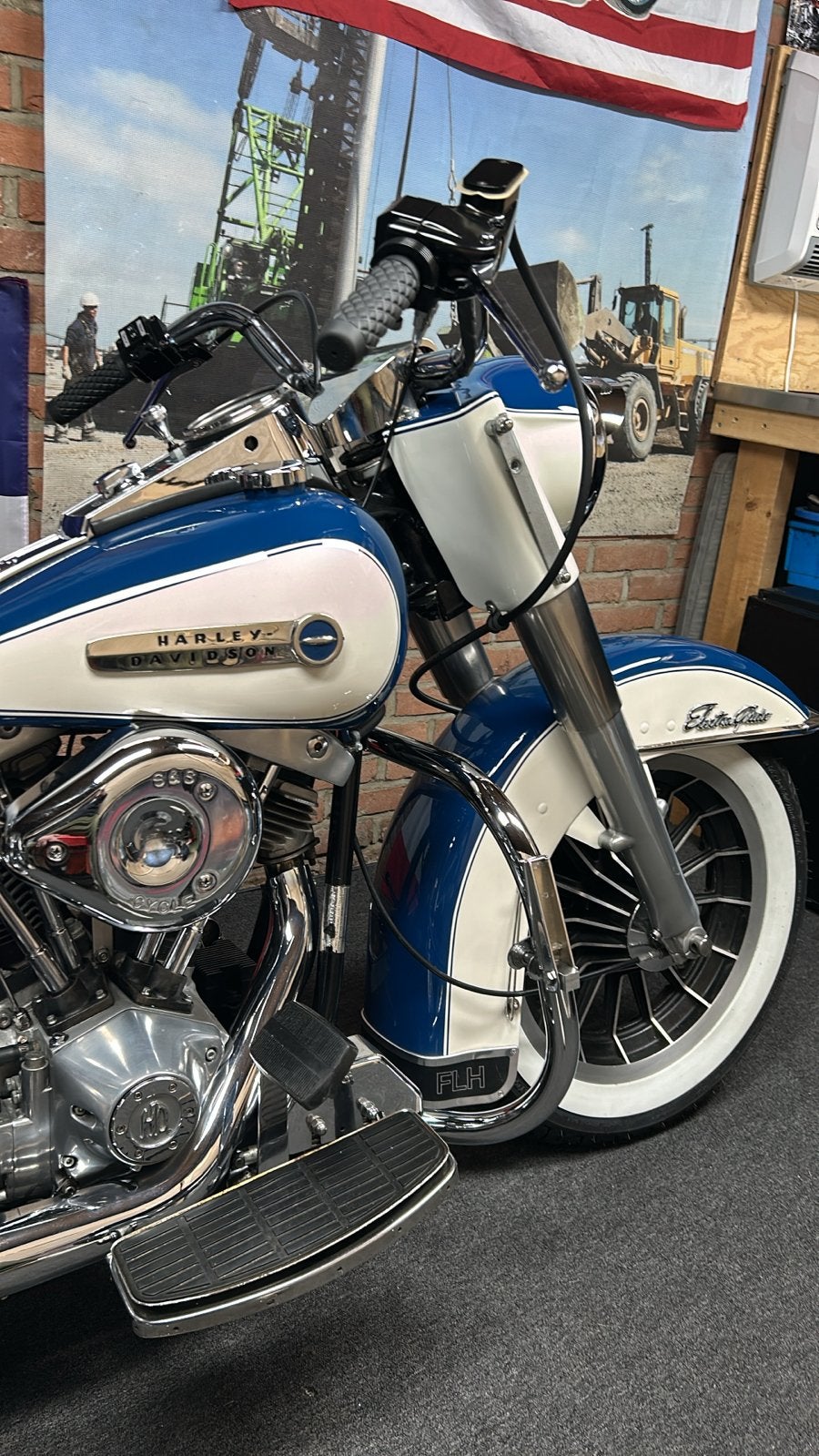 Harley-Davidson shovelhead Electra Glide FLH - 1340 1982, Chopper, Gebruikt, Particulier, Handgeschakeld