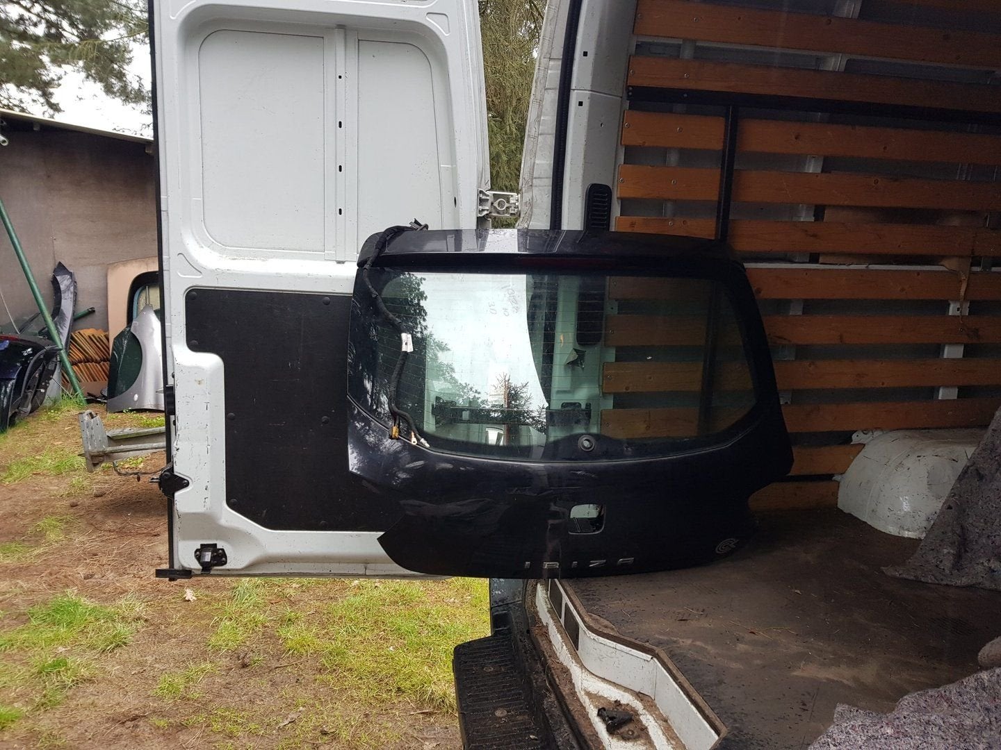 SEAT IBIZA ACHTERKLEP BJ 2010, Gebruikt, -, Ophalen of Verzenden, Achter