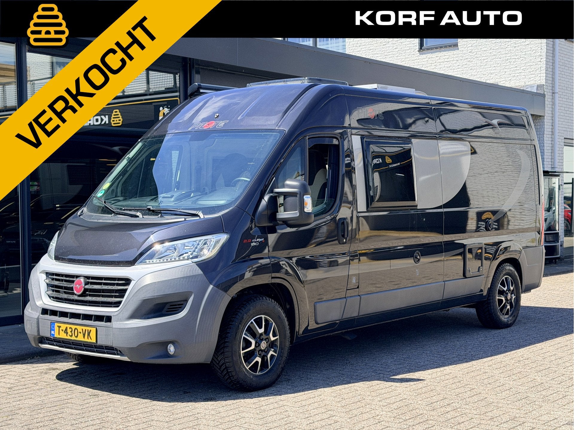 Pilote V600F 150PK Automaat | VERKOCHT, Fiat (bj 2017), Caravans en Kamperen, Automaat, Buscamper of Camperbus, Pilote, Bedrijf