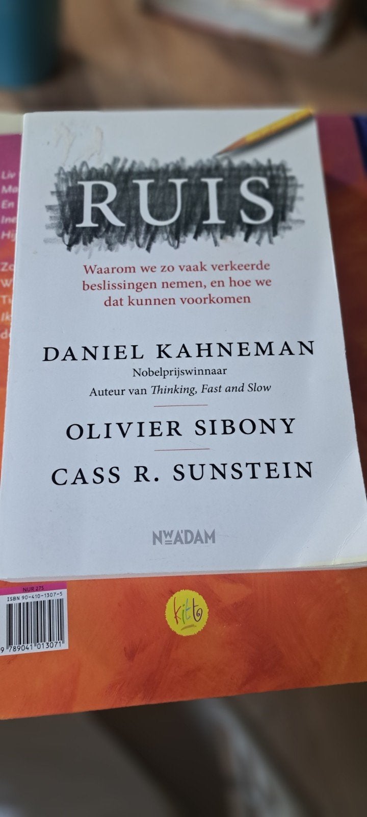 Daniel Kahneman - Ruis, Boeken, Ophalen of Verzenden, Zo goed als nieuw, Daniel Kahneman; Olivier Sibony; Cass R. Sunstein