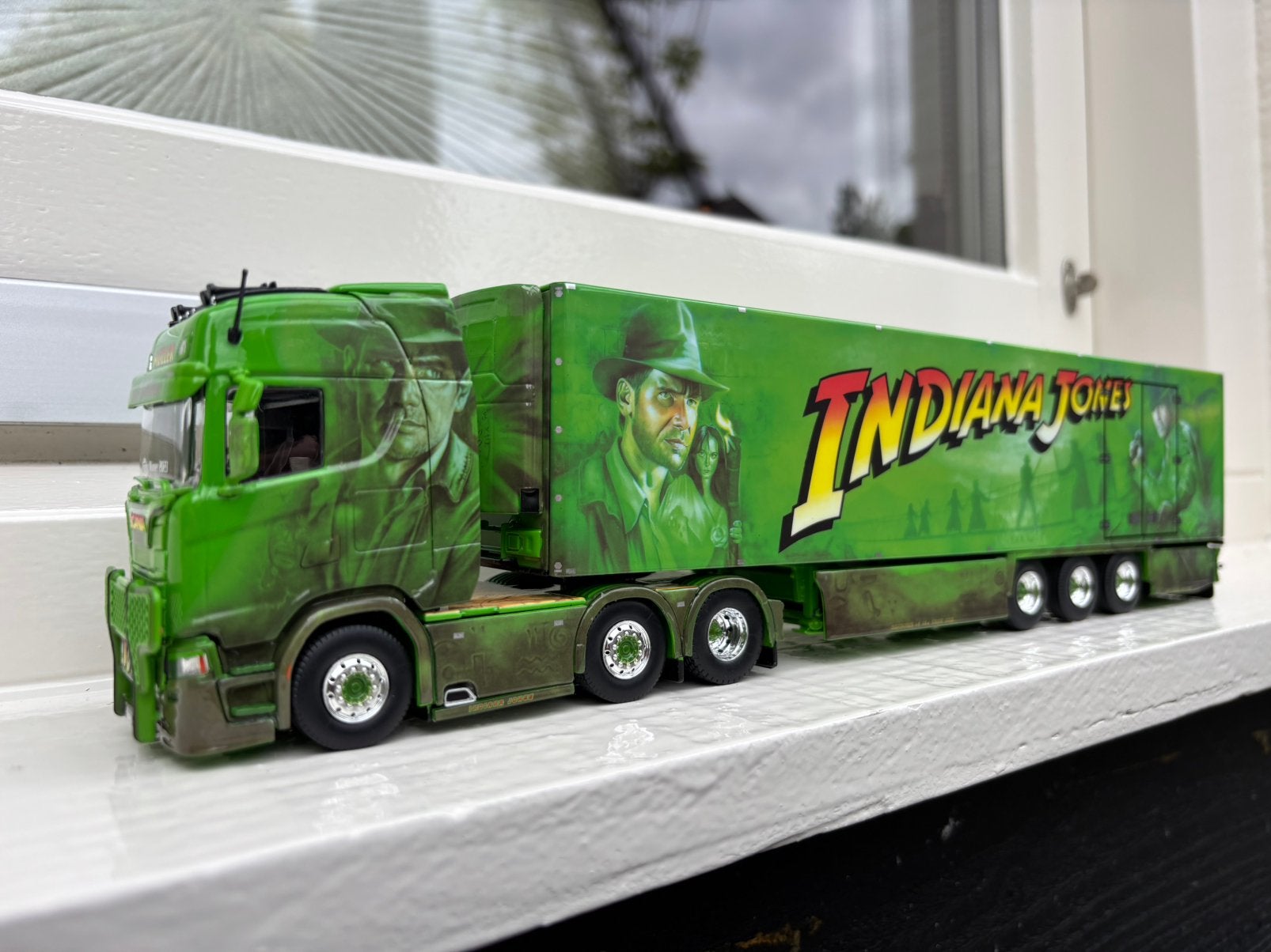 Tekno Scania Indiana Jones 1:50 /No WSI, Hobby en Vrije tijd, Modelauto's | 1:50, Ophalen of Verzenden, Nieuw, Bus of Vrachtwagen