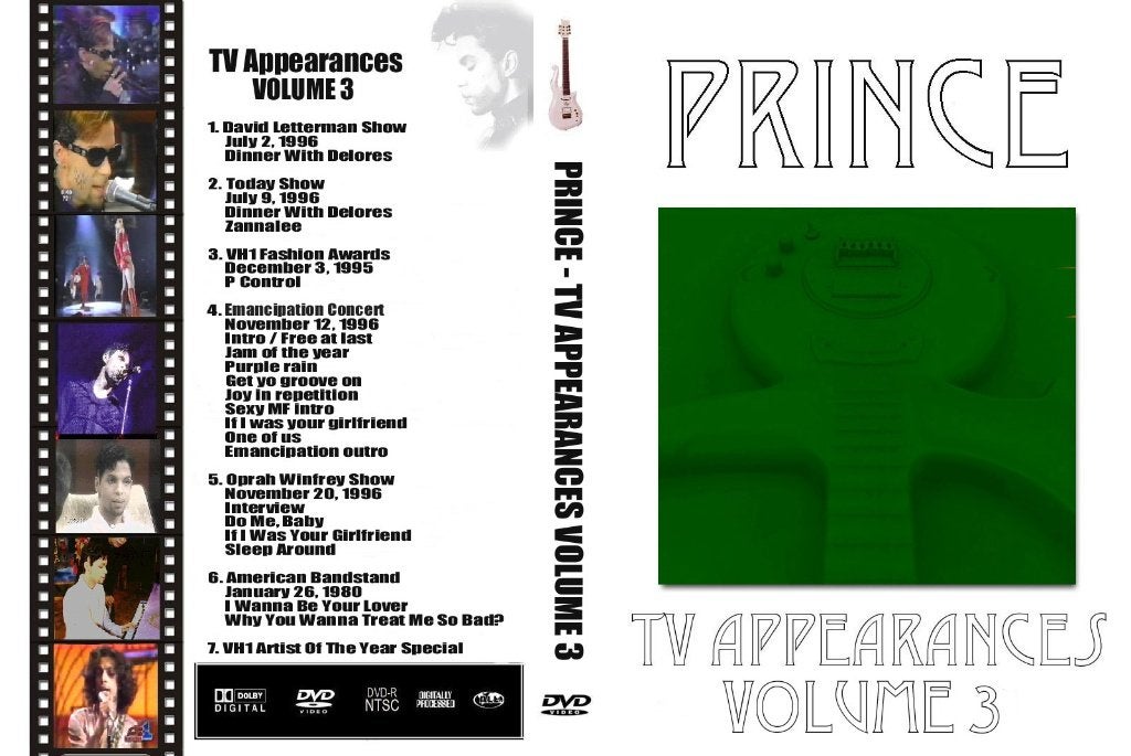 Prince - TV Appearances Volume 3, Alle leeftijden, Verzenden, Nieuw in verpakking, Tv-programma