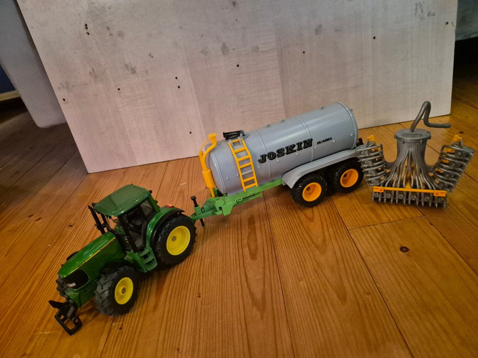Siku 1:32 John Deere 6920s met joskin ton +zodebemester, Ophalen, Gebruikt, Tractor of Landbouw, SIKU