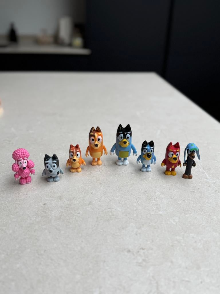 Bluey&Bingo + Friends, Ophalen of Verzenden, Zo goed als nieuw, Poppenhuispop