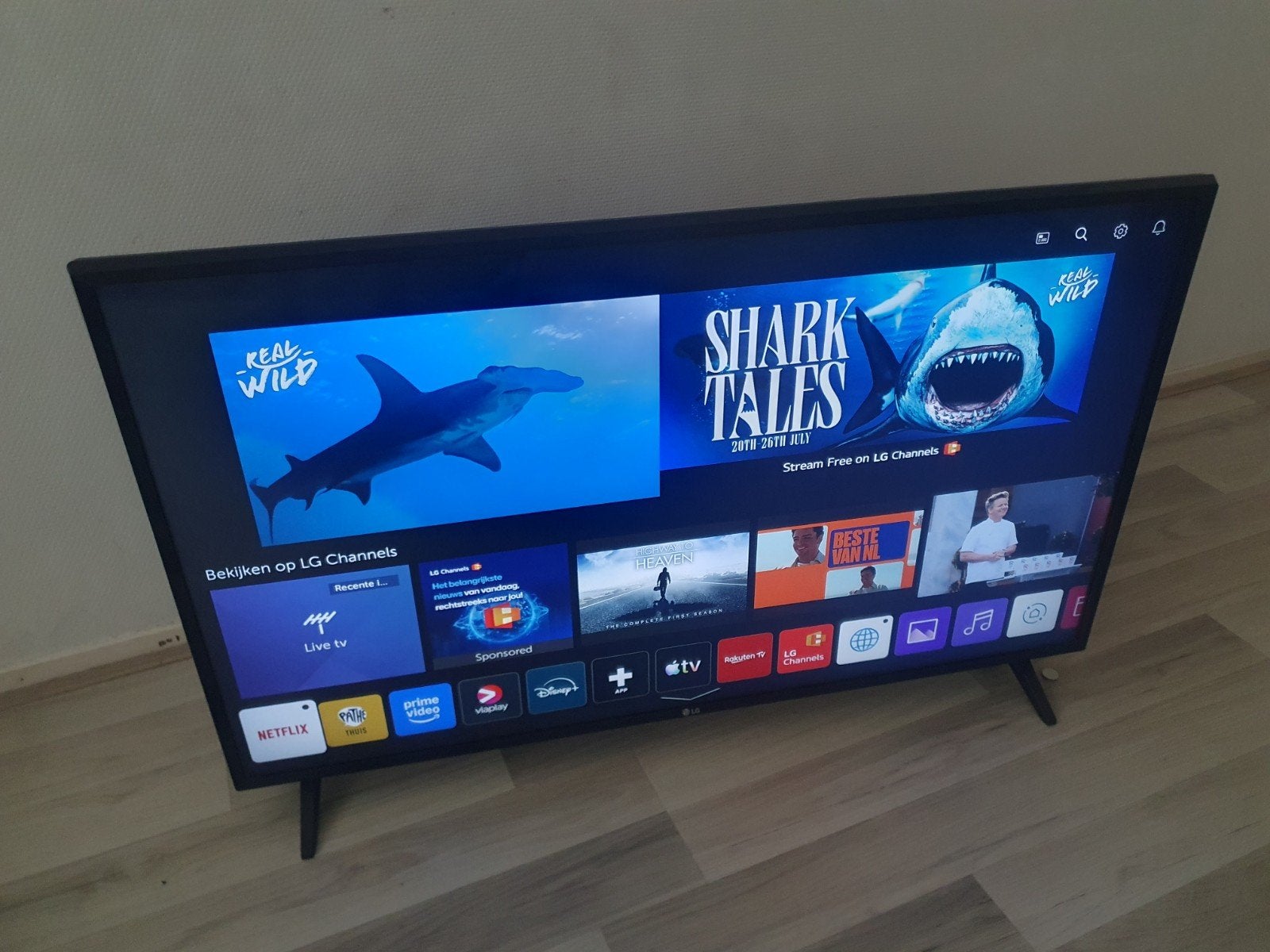 LG 43UM7000 43 inch 4K Smart TV Wifi Apps – Perfecte Staat, Ophalen, 50 Hz, Zo goed als nieuw, 100 cm of meer