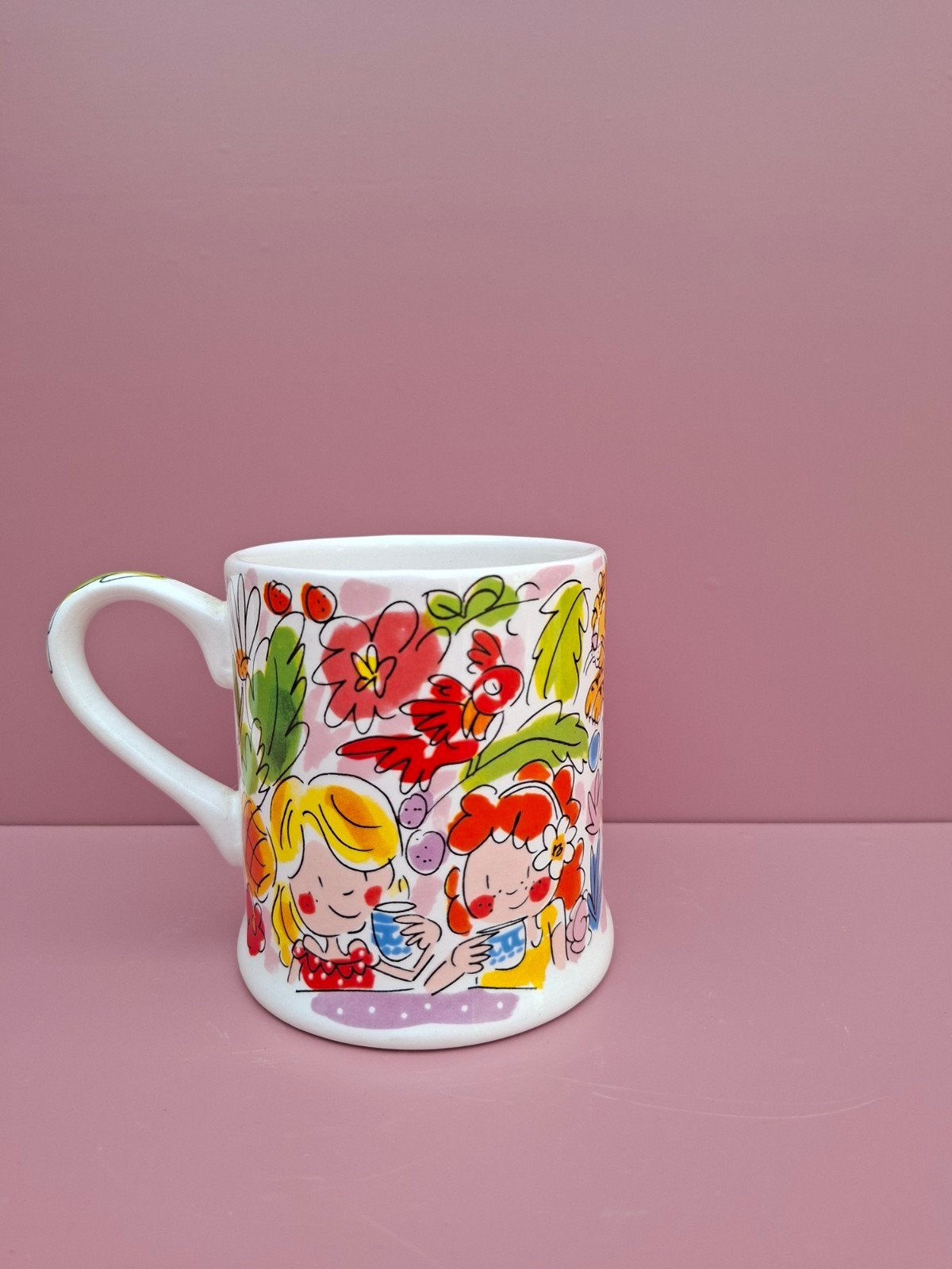Blond Amsterdam mok XL, Zo goed als nieuw, Aardewerk, Blond Amsterdam, Mok