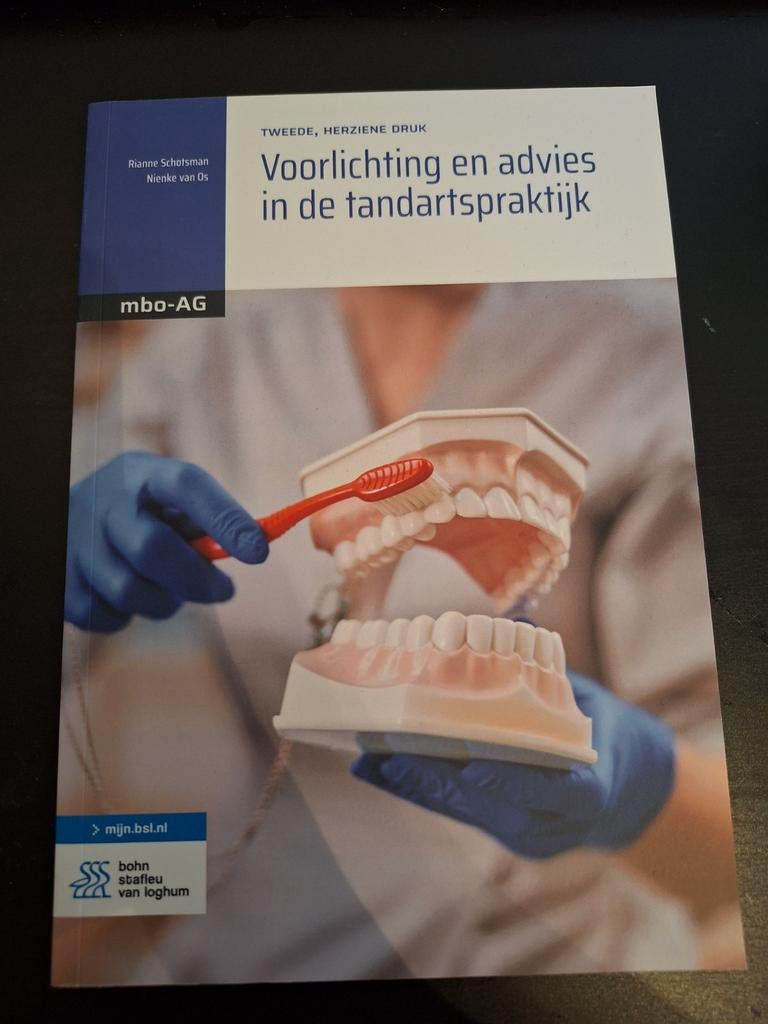 Voorlichting en advies in de tandartspraktijk, Sociale wetenschap, Ophalen of Verzenden, Zo goed als nieuw, Nienke van Os; Rianne Schotsman