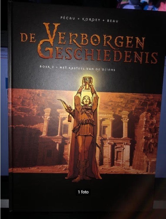 Het kasteel van de djinns de verborgen geschiedenis hc A1, Eén stripboek, Ophalen of Verzenden, Zo goed als nieuw