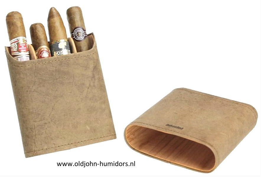 SIGARENKOKER ADORINI   ECHT SUEDE  3-5 SIGAREN sigaar sk05, Verzenden, Nieuw, Tabaksdoos of Verpakking
