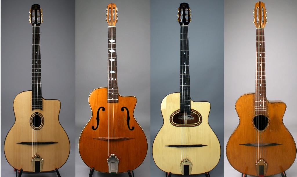 gezocht django gypsy jazz gitaar, Ophalen of Verzenden, Zo goed als nieuw, Western- of Steelstringgitaar