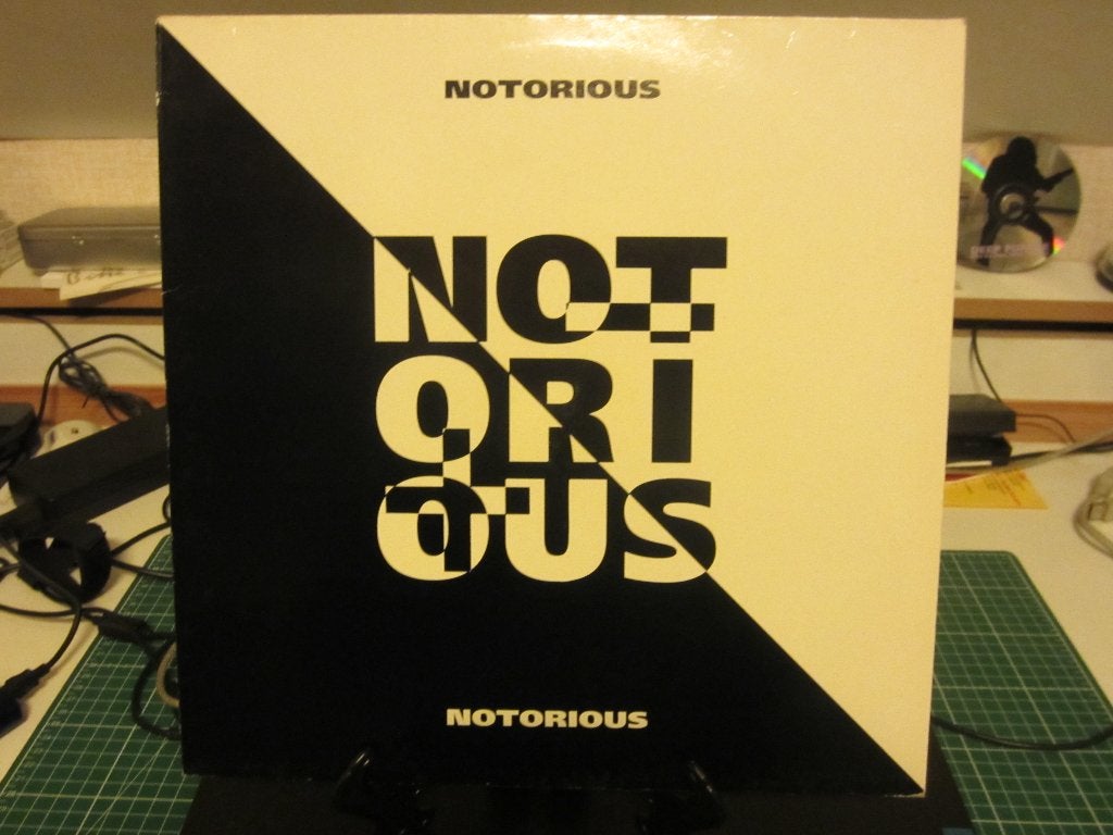Notorious - Notorious 1-lp, Ophalen of Verzenden, Inclusief binnenhoes, 12 inch, Nieuw in verpakking