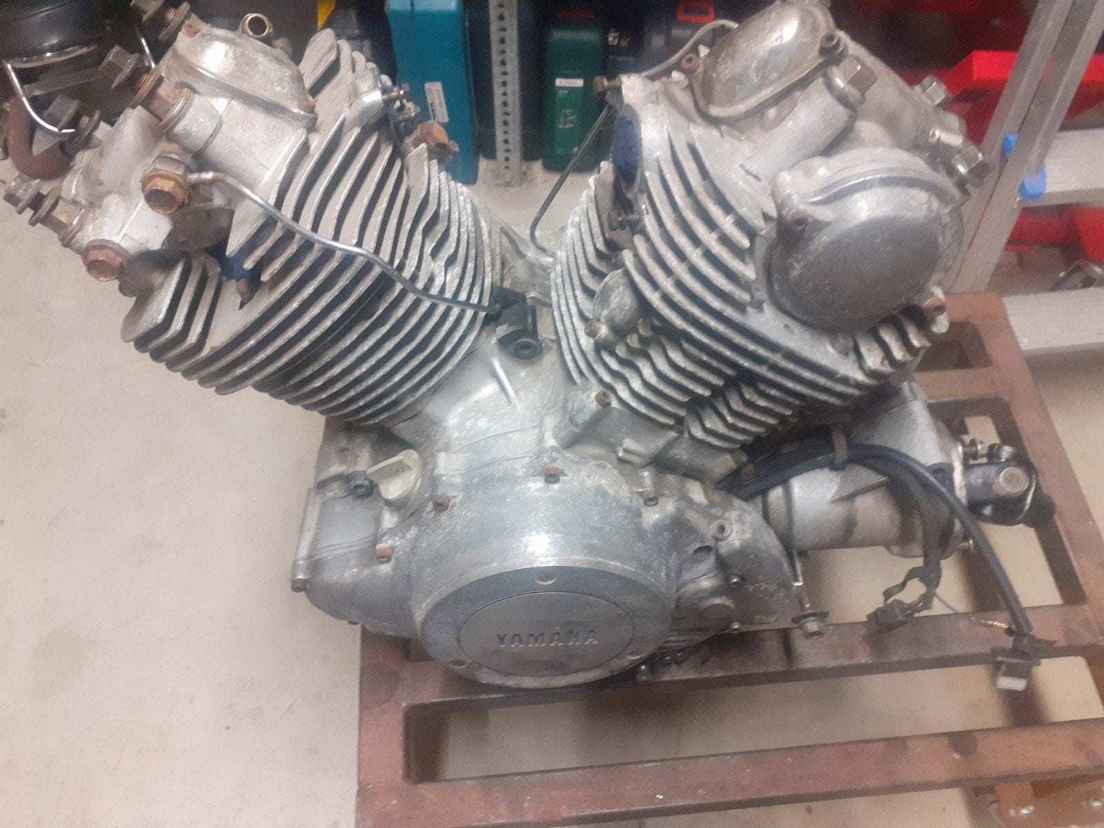 Motorblok Yamaha XV 750 Virago, Ophalen, Gebruikt