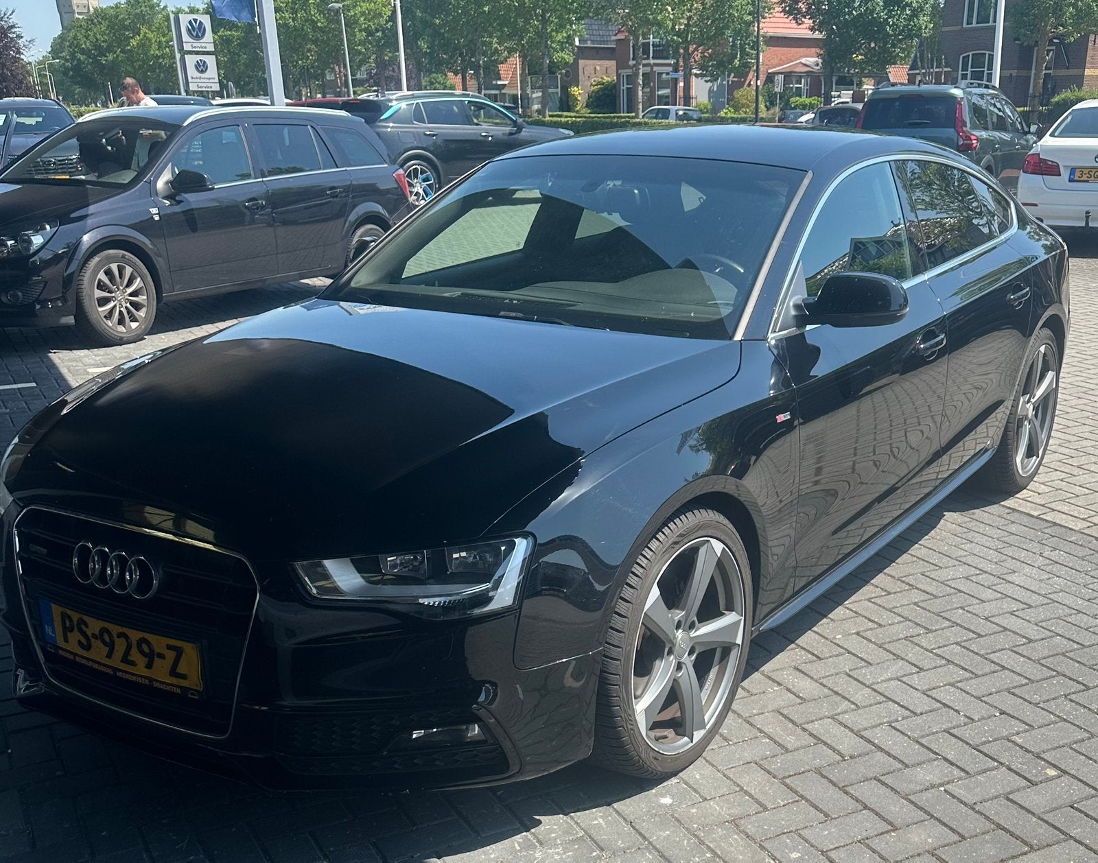 Audi A5 2.0 TDI 110KW Sportback M-tronic 2016 Zwart, Zwart, 4 cilinders, 4 stoelen, Zwart