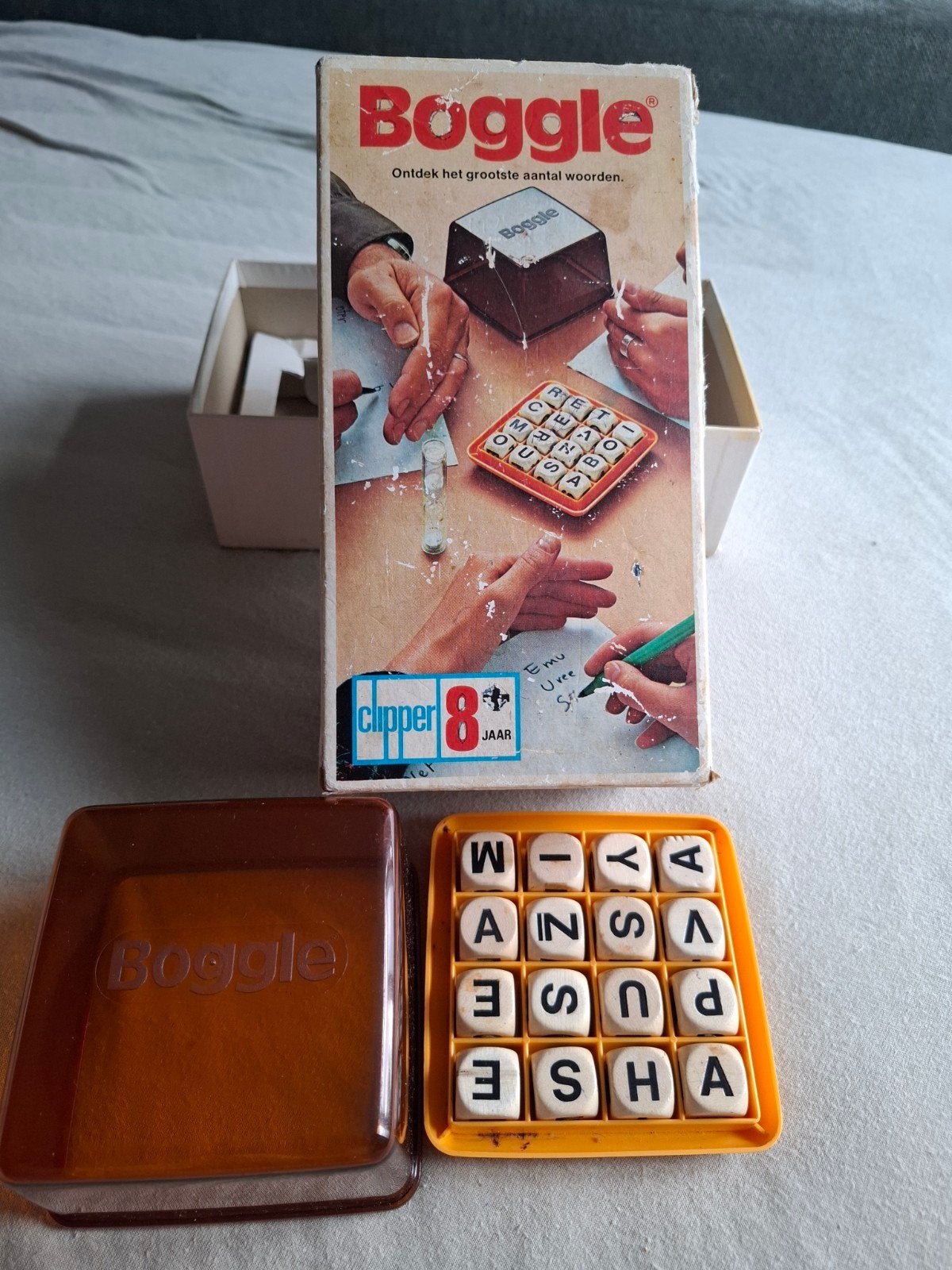 boggle, Een of twee spelers, Ophalen of Verzenden, Gebruikt, Clipper