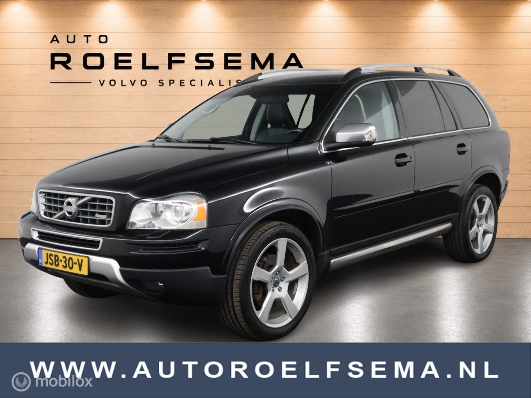 Volvo XC90 3.2 R-Design | Navigatie | 7-Seater | Cruise Cont, Auto's, Euro 5, Gebruikt, Zwart, Zwart