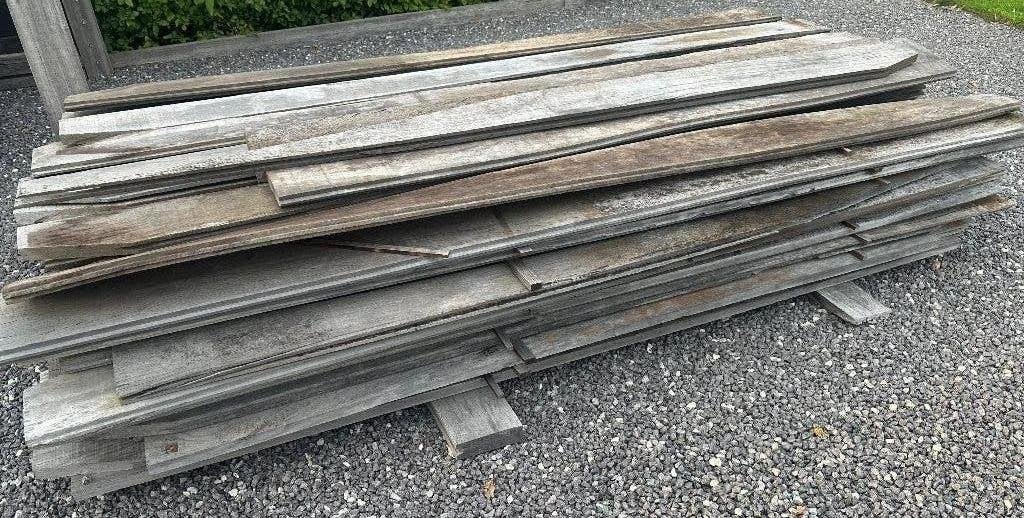 Azobe Damwandplanken Gebruikt  1, Tuin en Terras, Palen, Balken en Planken, Ophalen, Nieuw, 250 cm of meer, Planken