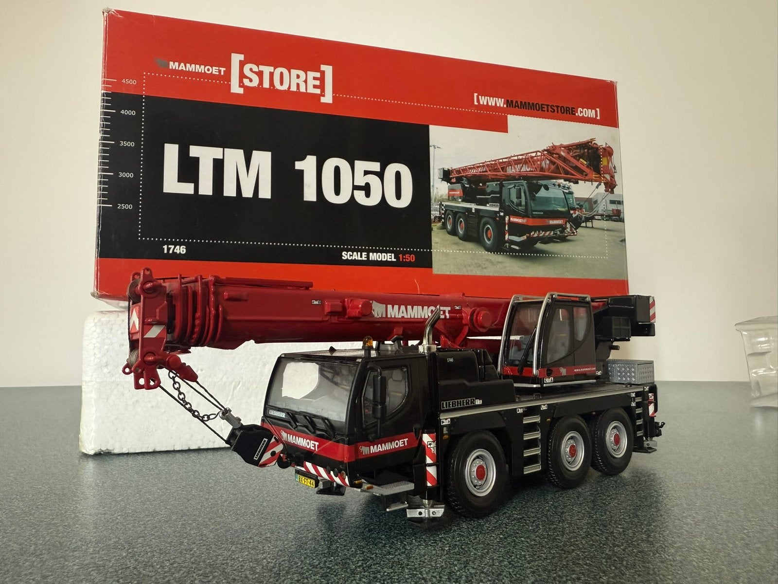 Liebherr LTM 1050, Hobby en Vrije tijd, Ophalen of Verzenden, Zo goed als nieuw, Hijskraan, Tractor of Landbouw