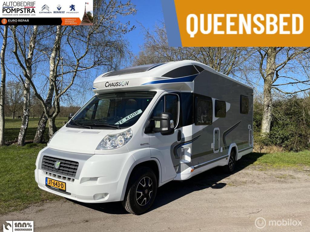 Chausson TITANIUM 728EB/4 PERSOONS/OFF-GRID/QUEENSBED/HEFBED, Caravans en Kamperen, Campers, Chausson, Airbags, 7 tot 8 meter
