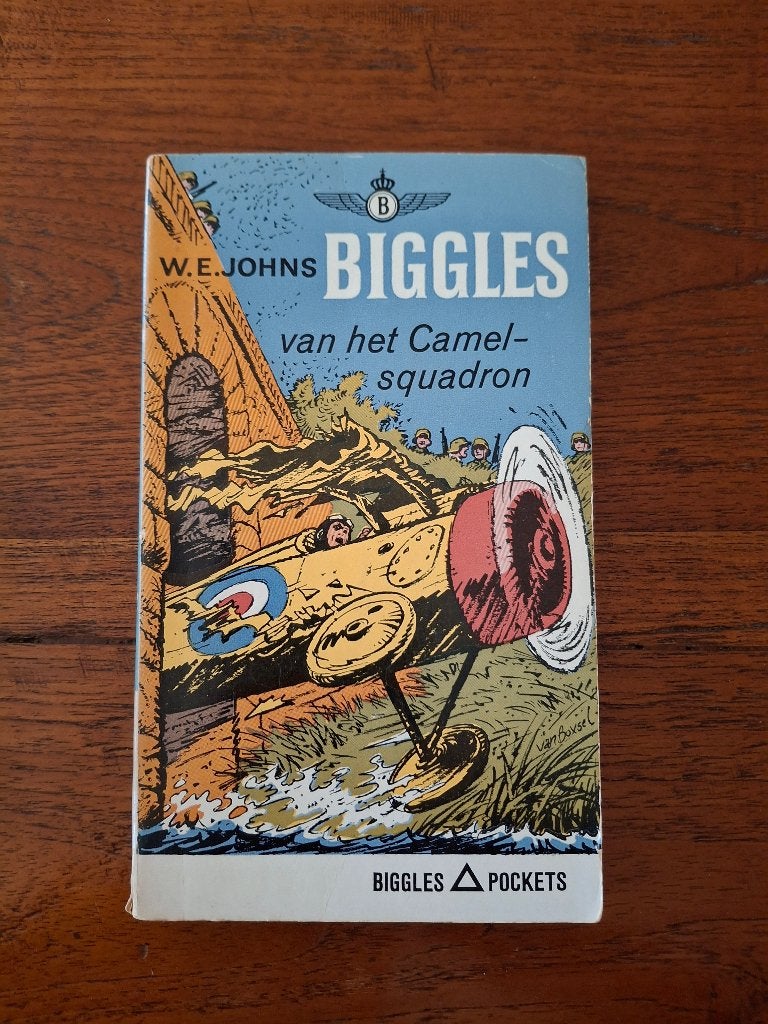 Biggles pocket - Biggles van het Camel-squadron (B32), Ophalen of Verzenden, Gelezen