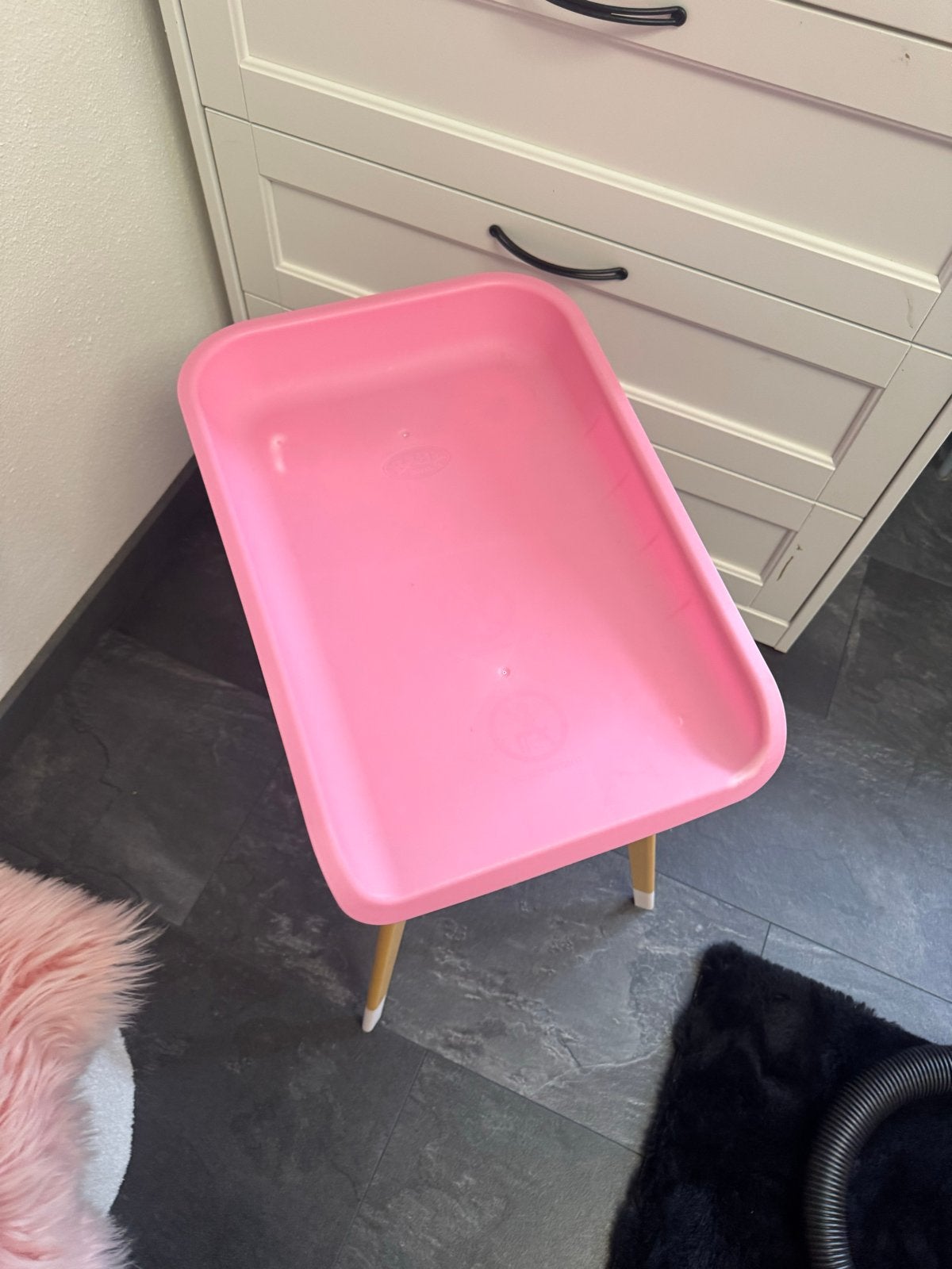 Baby Born Verschoontafel - Roze met opbergvak, Gebruikt, Overige typen, Standaard, Ophalen