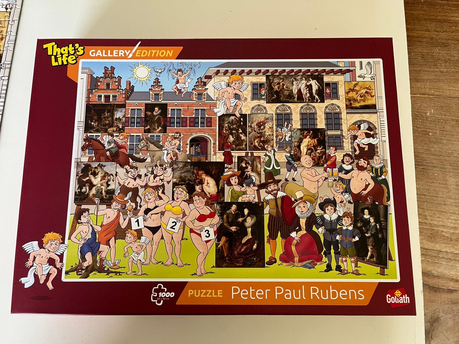 That's Life Gallery Edition Peter Paul Rubens Puzzel, Ophalen of Verzenden, 500 t/m 1500 stukjes, Zo goed als nieuw, Legpuzzel