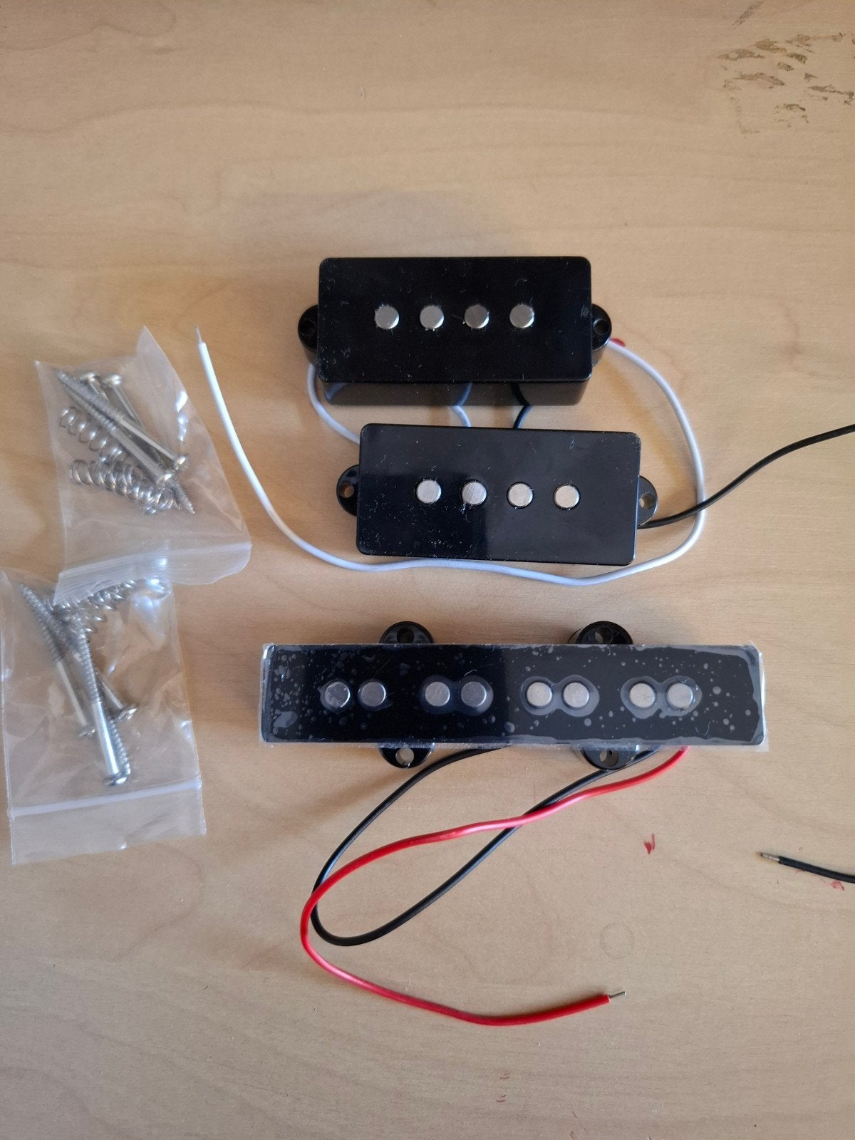 Fleor Alnico 5 P-bass pickups, Muziek en Instrumenten, Instrumenten | Onderdelen, Ophalen of Verzenden, Nieuw, Elektrische basgitaar