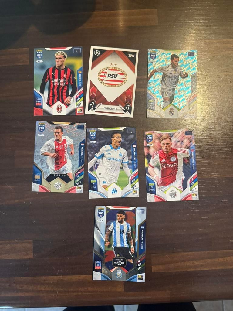 Fifa kaarten, Ophalen of Verzenden, Zo goed als nieuw, Buitenlandse clubs, Poster, Plaatje of Sticker