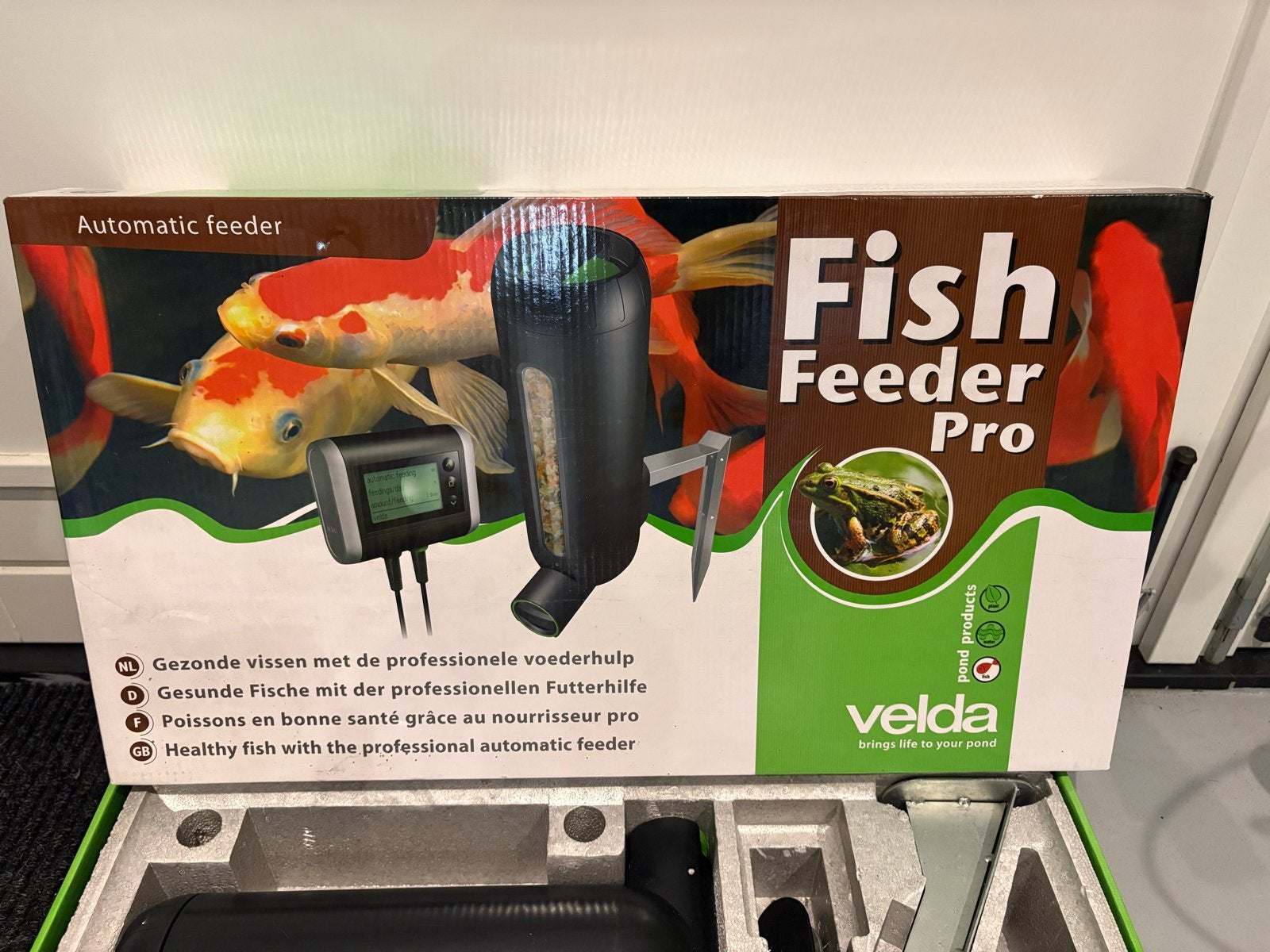 Velda Fish Feeder Pro Voerautomaat, Tuin en Terras, Ophalen of Verzenden, Zo goed als nieuw