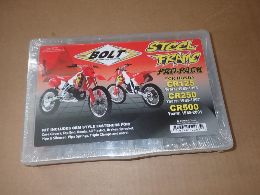 Honda CR125 CR250 CR500 Bolt Steel Frame Pro Pack, Ophalen of Verzenden
