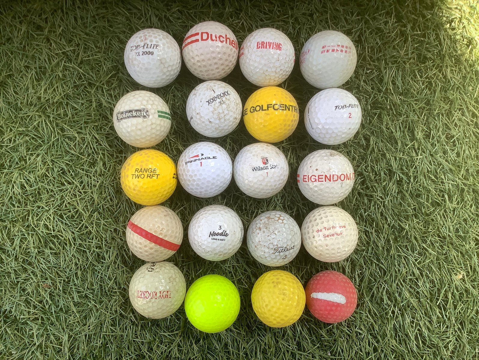 Golfballen gebruikte, Ophalen of Verzenden, Gebruikt, Bal