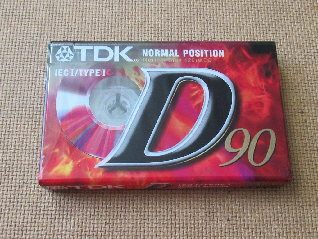 TDK D90 cassettebandje, nieuw in verpakking!, Cd's en Dvd's, Cassettebandjes, Verzenden, Overige genres, 1 bandje, Nieuw in verpakking