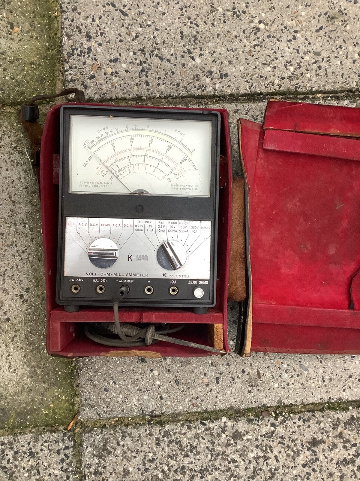 Kyoritsu volt-ohm- milliammeter, Ophalen of Verzenden, Gebruikt