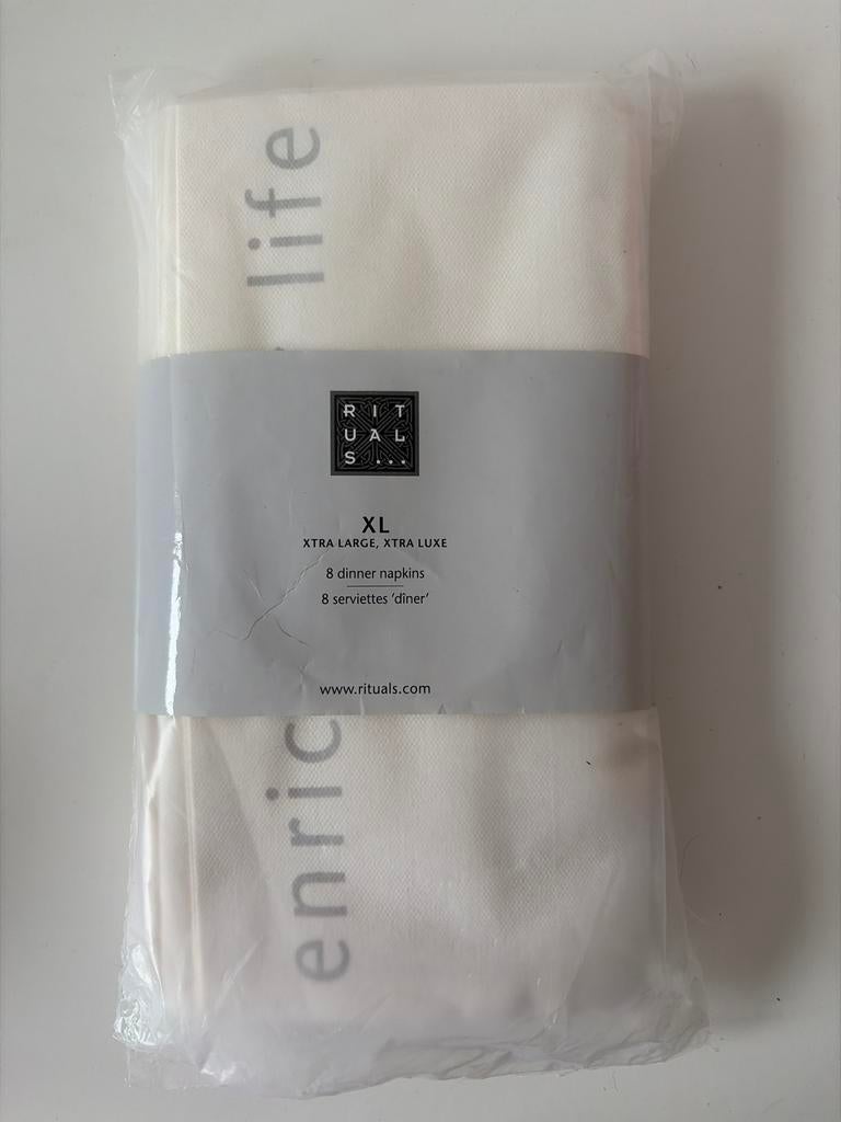 Rituals XL diner servetten, Ophalen of Verzenden, Nieuw