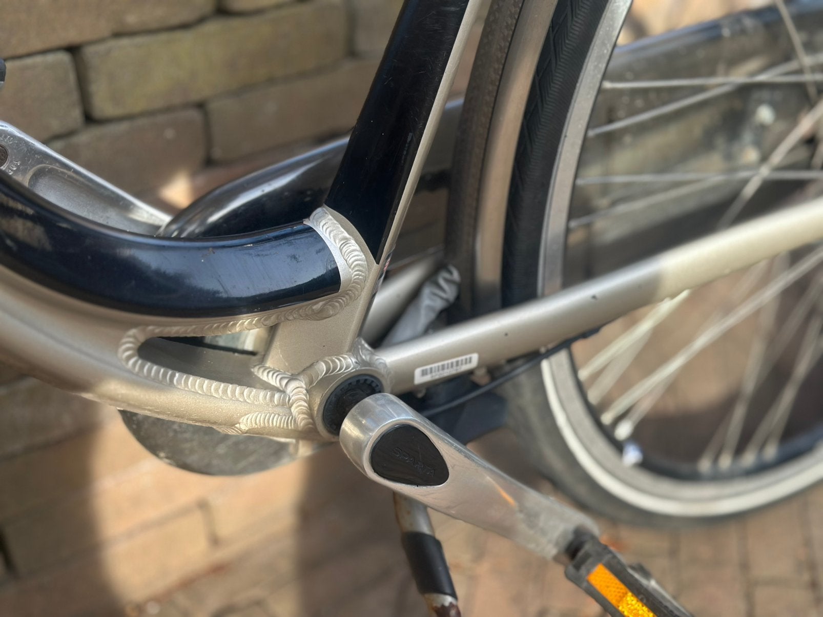 Foto 8 van Sparta Elektrische Damesfiets / E-bike (met defecte accu)