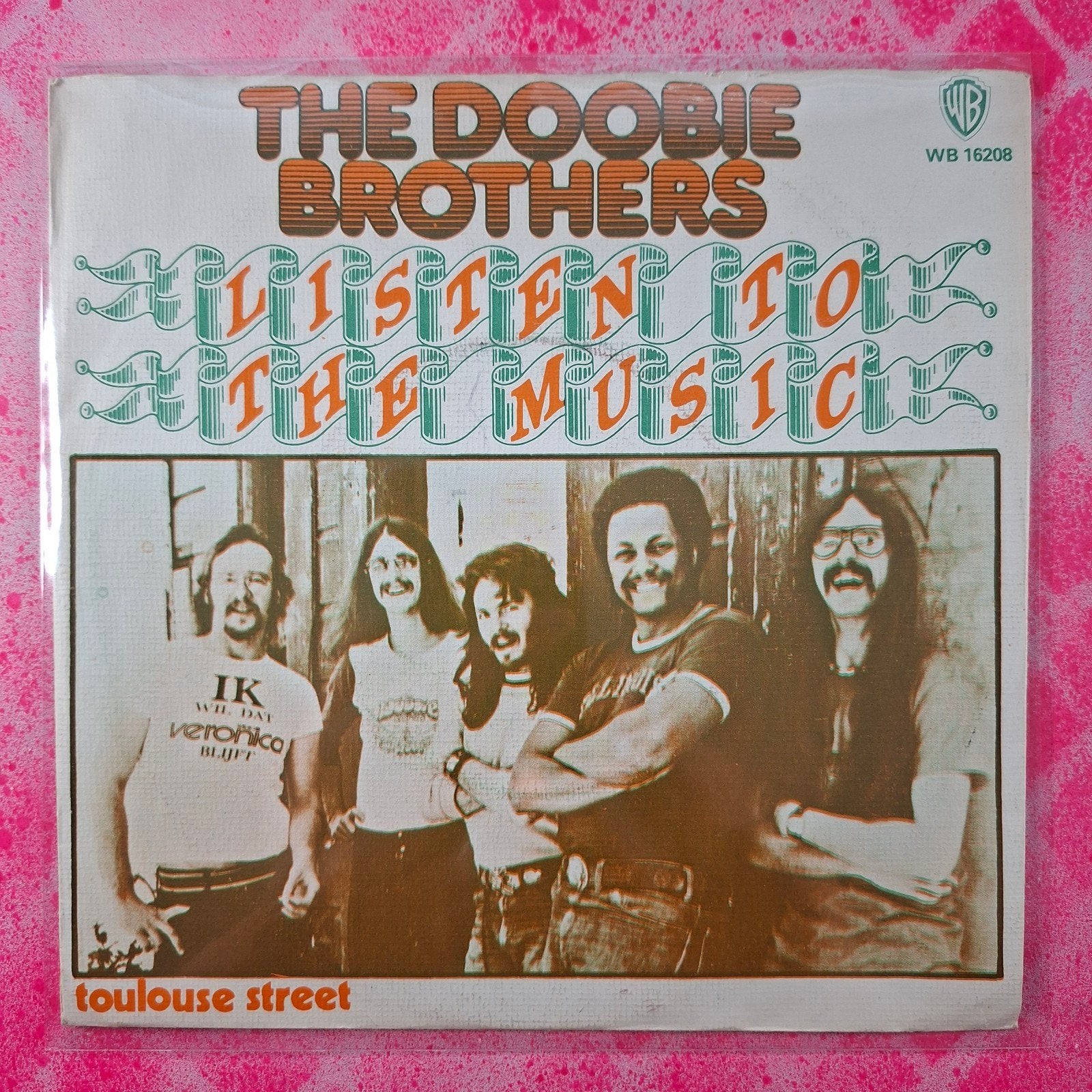 Doobie Brothers Listen to the music single.           Star45, 7 inch, Single, Ophalen of Verzenden, 1970 - 1979