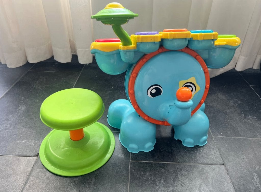 Vtech Rock & Leer Drumstel (kinderdrumstel), Kinderen en Baby's, Ophalen, Gebruikt, 2 tot 4 jaar