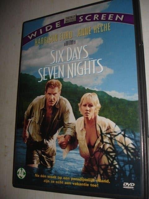 Six Days Seven Nights- Harrison Ford- 1998- (NIEUW), Verzenden, Alle leeftijden, Drama, 1940 tot 1960