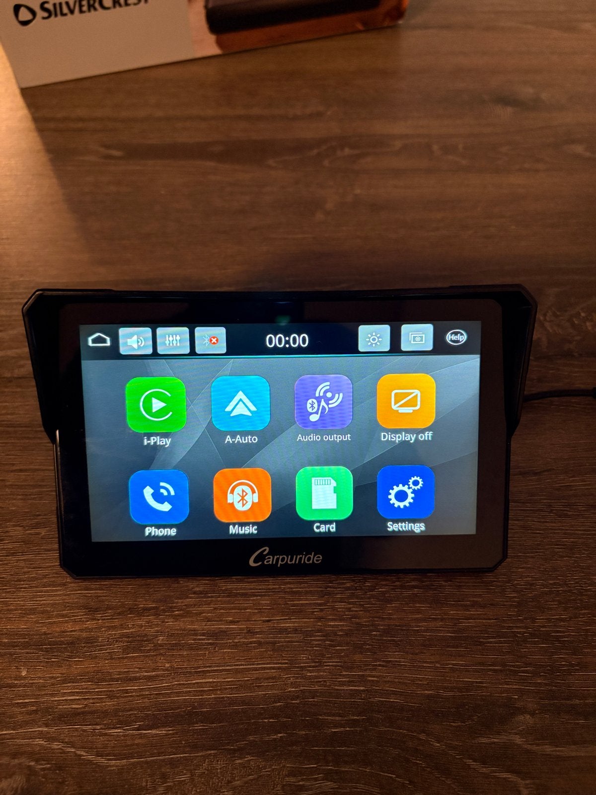 Carpuride 702 met touchscreen defect, Android Auto/CarPlay, Ophalen of Verzenden, Gebruikt