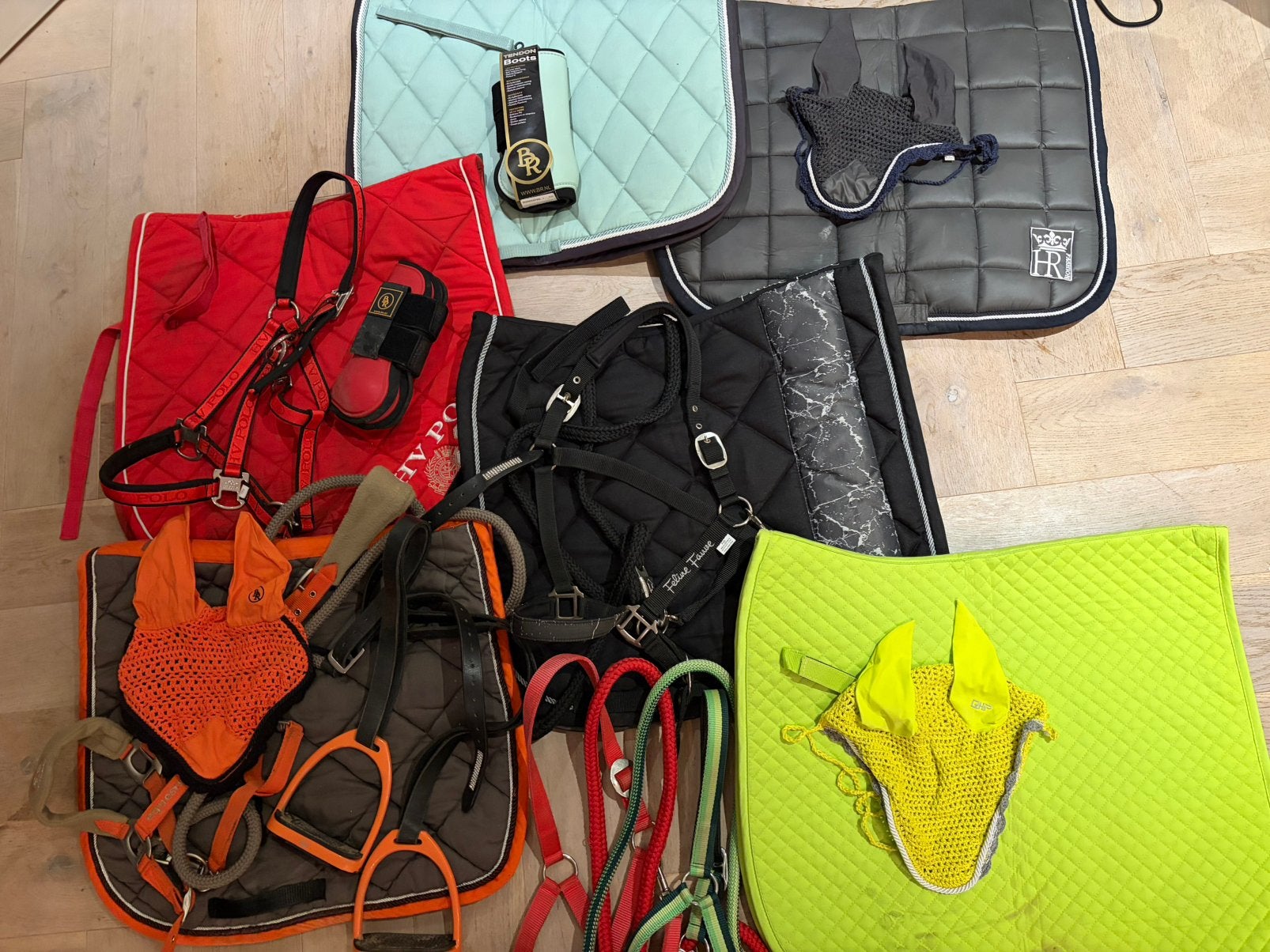 Paardenspullen (dekjes, halsers etc), zie omschrijving, Dieren en Toebehoren, Ophalen of Verzenden, Zo goed als nieuw, Dressuur