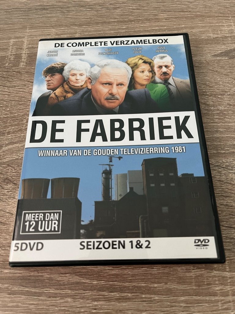 Dvd's De Fabriek - Seizoen 1 & 2, Gebruikt, Vanaf 6 jaar, Drama, Seizoen 1