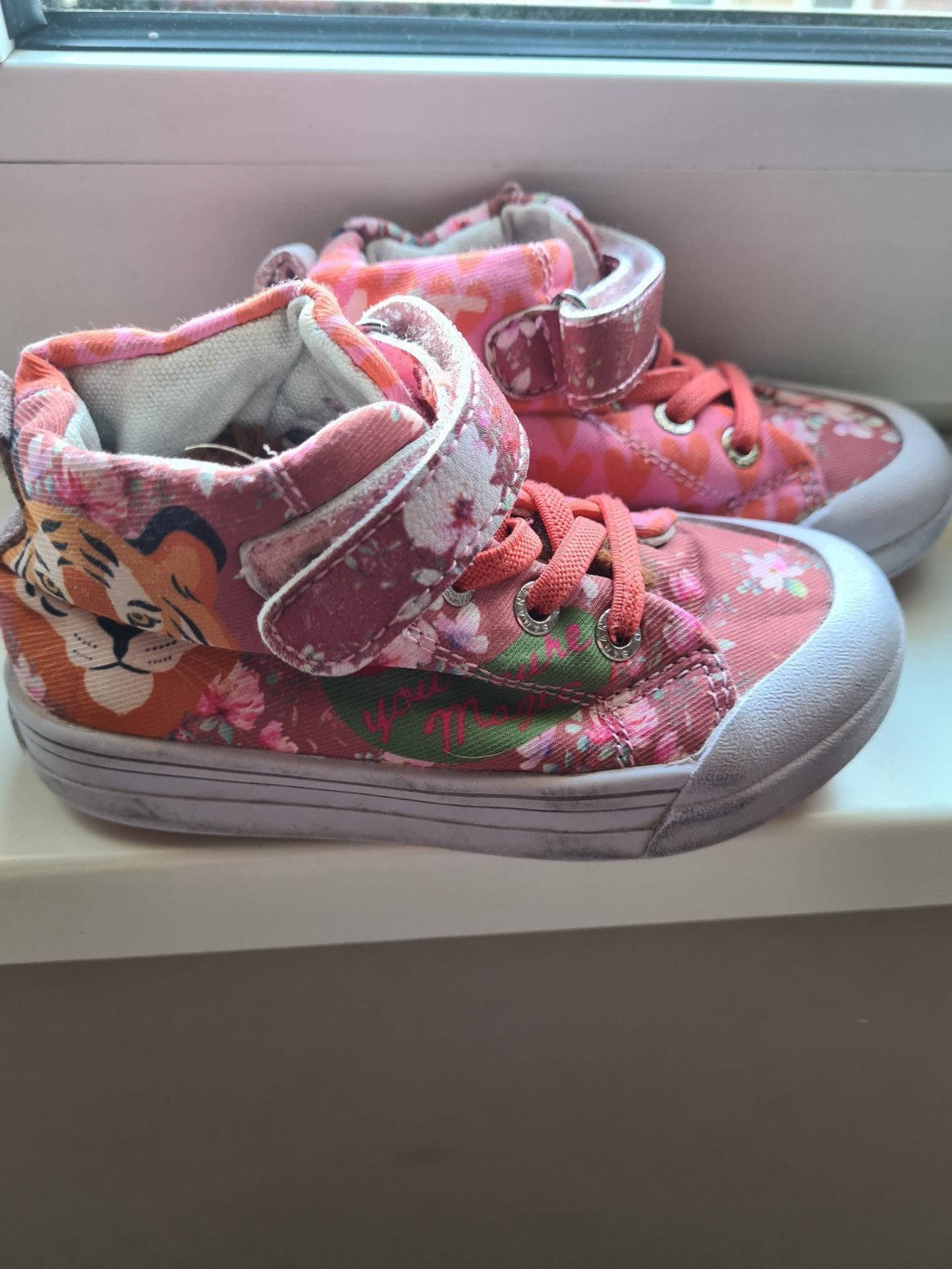 shoesme go banana's sneakers roze maat 25, Gebruikt, Meisje, Schoenen, Ophalen of Verzenden