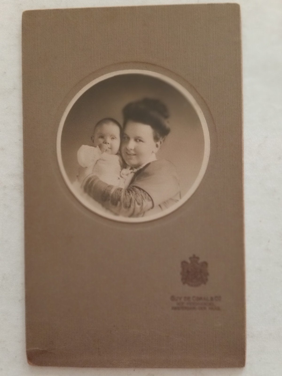 Historische foto Koningin Wilhelmina en Prinses Juliana, Kaart, Foto of Prent, Ophalen of Verzenden, Onbekend, Nederland