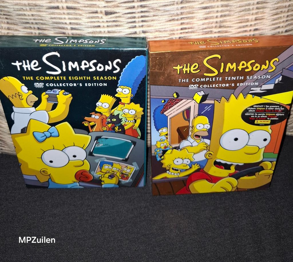 The Simpsons  .. seizoen 8,9,10, Ophalen of Verzenden, Zo goed als nieuw, Overige genres, Boxset