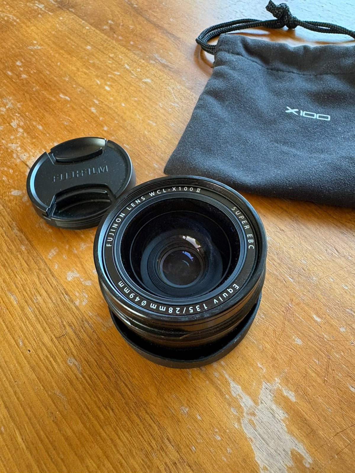WCL-X100ii wide lens, Ophalen of Verzenden, Zo goed als nieuw