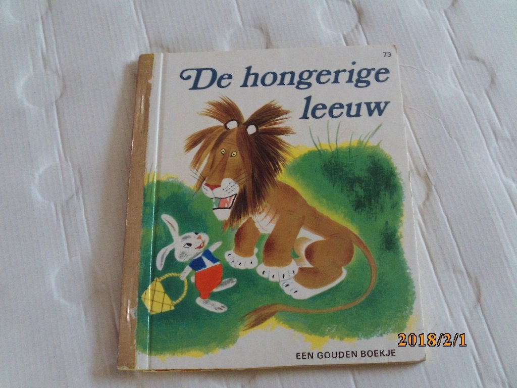 gouden boekje de hongerige leeuw - kathryn jackson, Ophalen of Verzenden, Gelezen, Fictie algemeen